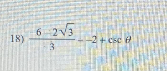 Solved Solve each equation for 0 | Chegg.com