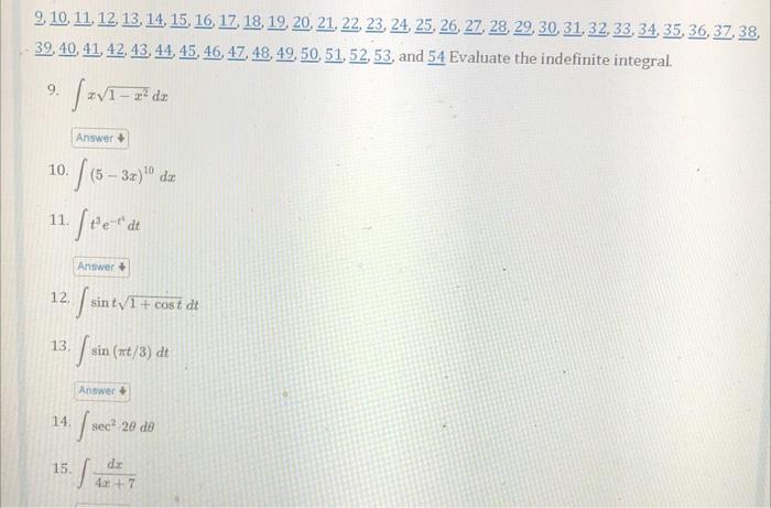 Solved 9, 10, 11, 12, 13, 14, 15, 16, 17, 18, 19, 20, 21