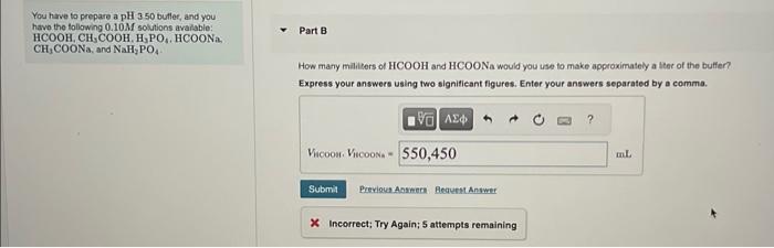 Solved You have to prepare a pH350 butler, and you have the | Chegg.com