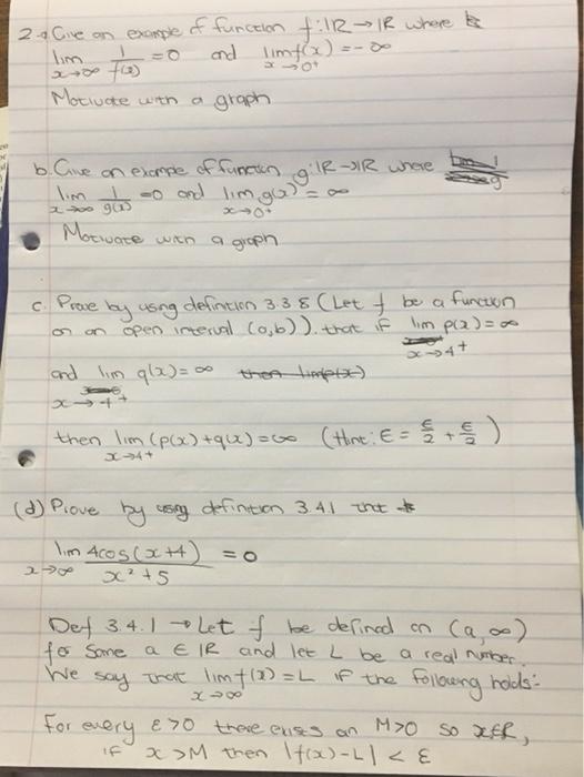 Solved 2. Cie on expple of function f12 IR where to lim and | Chegg.com