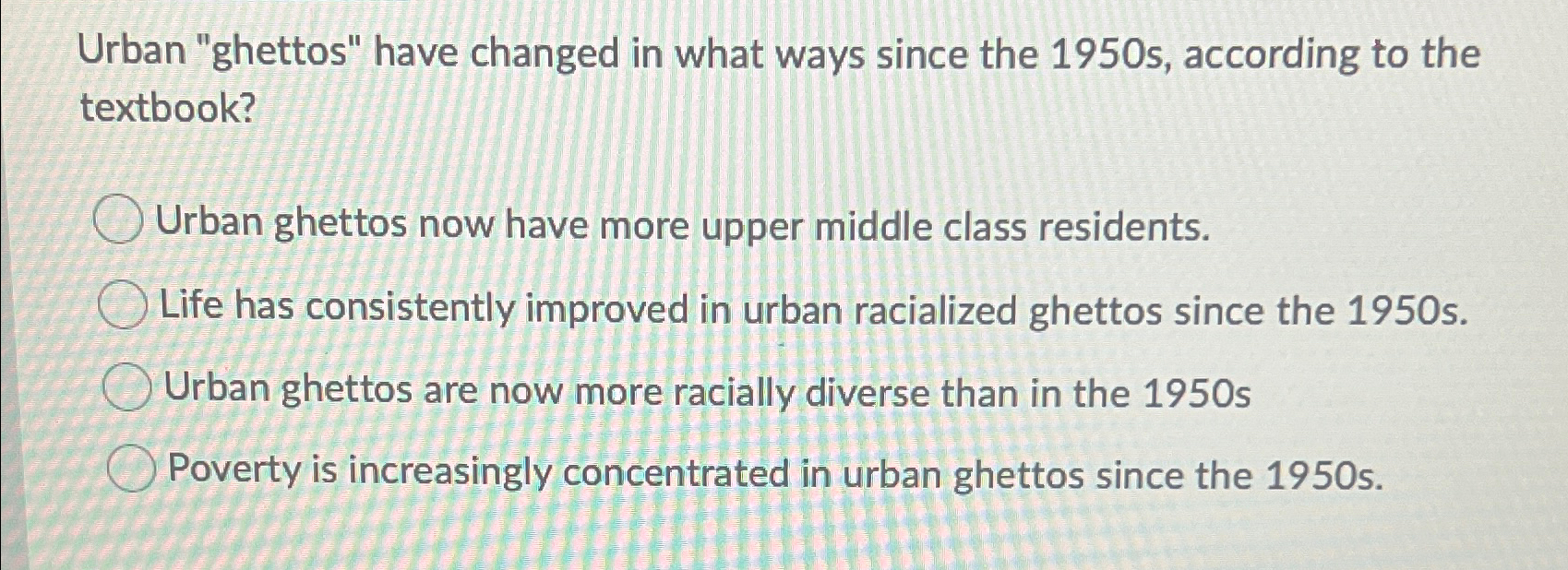Solved Urban 