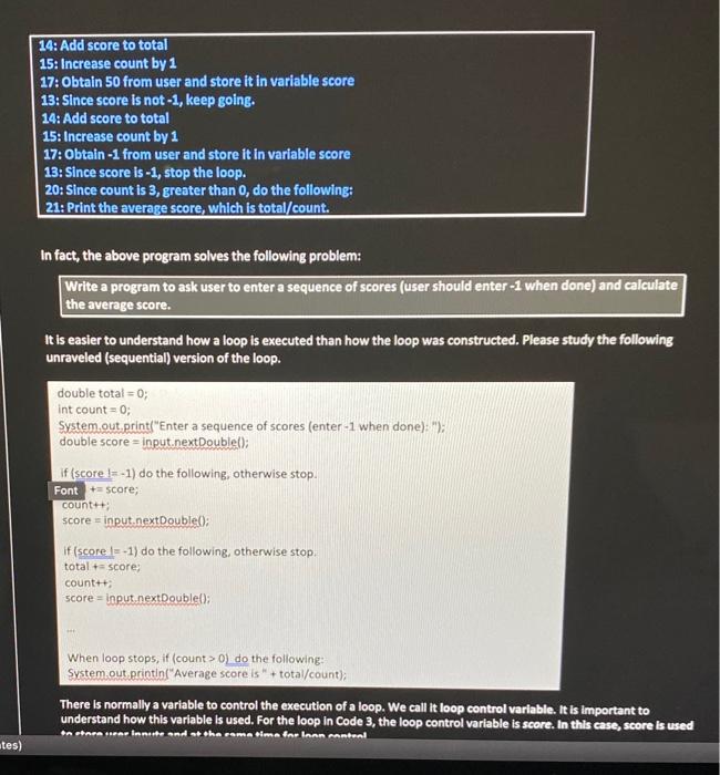 Solved III. Program 3 and the Problem It Solves double total | Chegg.com