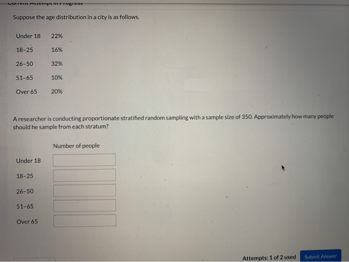 Solved LUCHT ALPFFV Suppose the age distribution in a city | Chegg.com