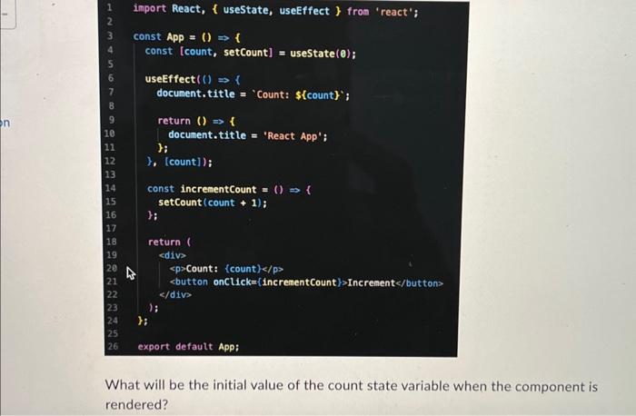 Solved Which of the following is NOT true about React Class | Chegg.com
