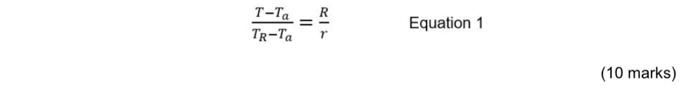Solved b) A heated sphere of radius R is placed in a large | Chegg.com