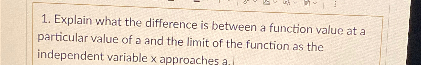 Solved Explain what the difference is between a function | Chegg.com