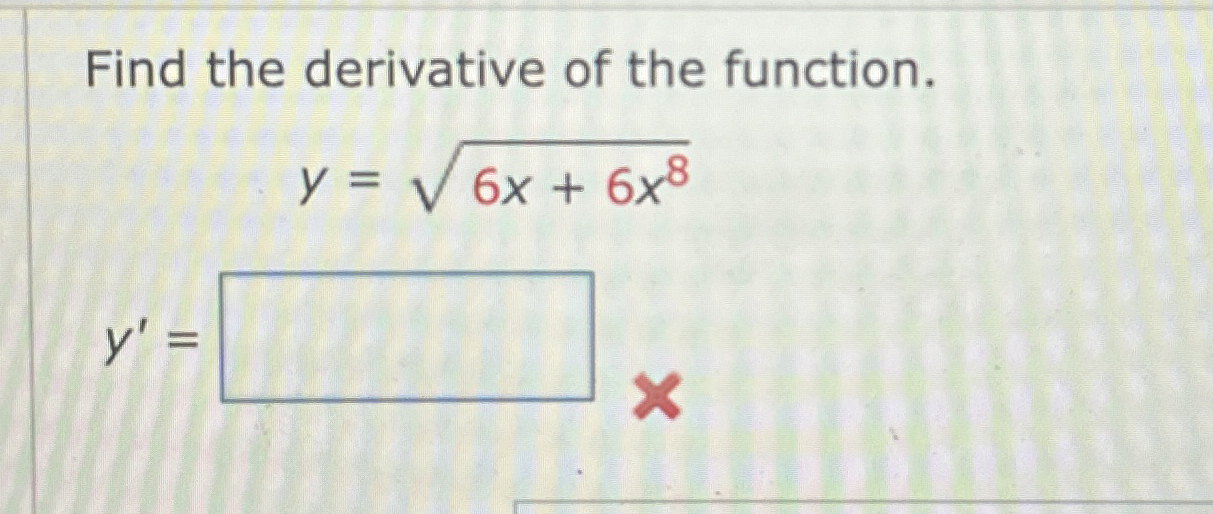 Solved chapter 4.3 ﻿q.10 ﻿Find the derivative of the | Chegg.com