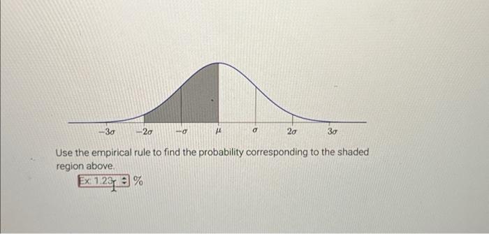 Solved Use The Empirical Rule To Find The Probability | Chegg.com