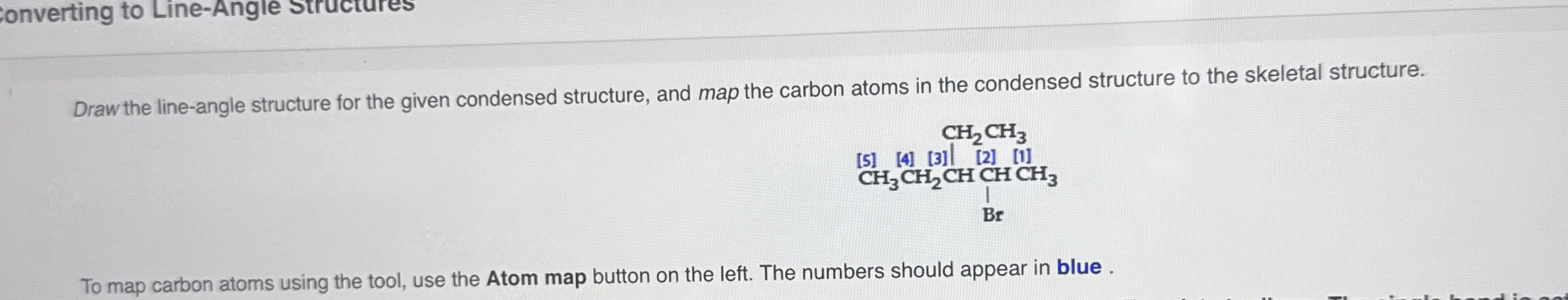 Solved Draw the line-angle structure for the given condensed | Chegg.com