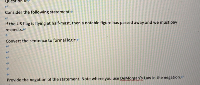 Solved Question B Consider The Following Statement If Th Chegg Com