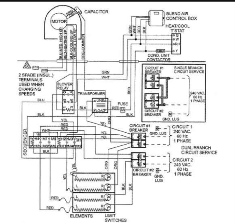 Solved How would this furnace be drawn in a ladder diagram? | Chegg.com