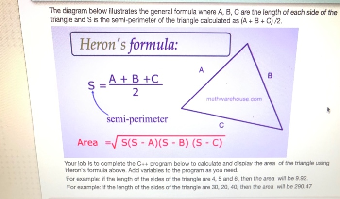 Perimeter of Triangle - Formula