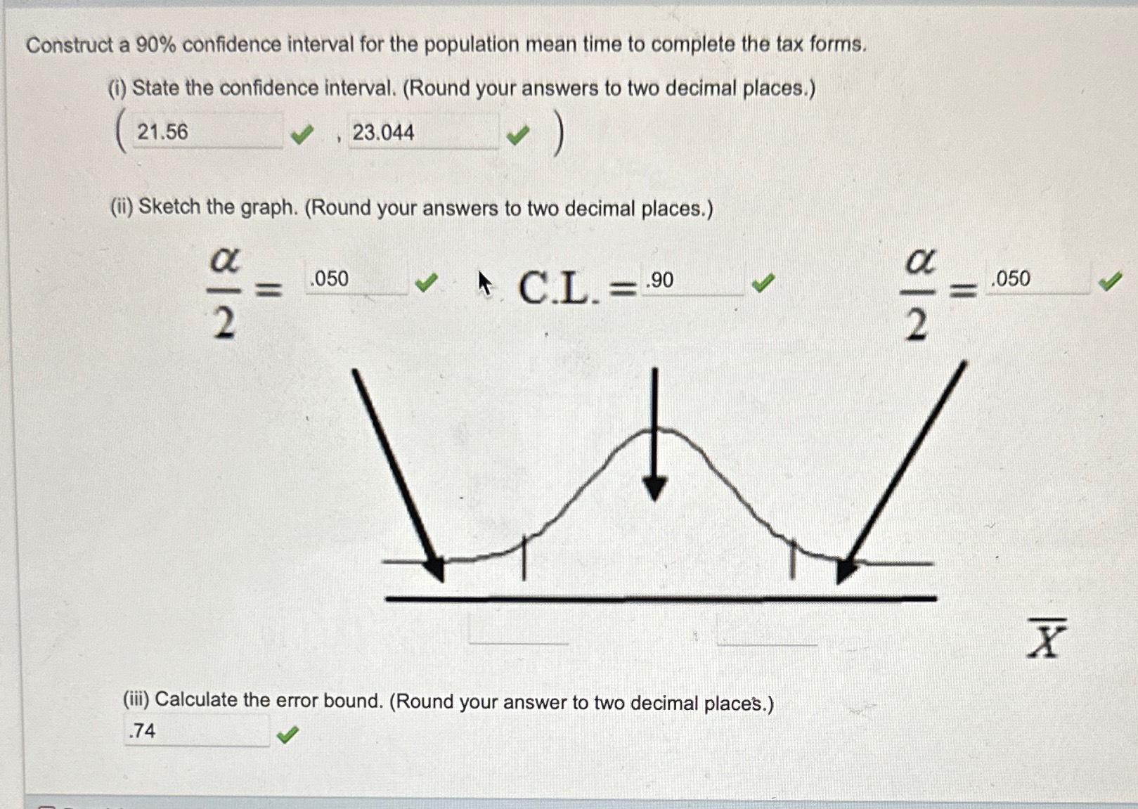 【期間限定！最安値挑戦】 Solved Construct a 90% ﻿confidence interval for the | Chegg.com 洋書