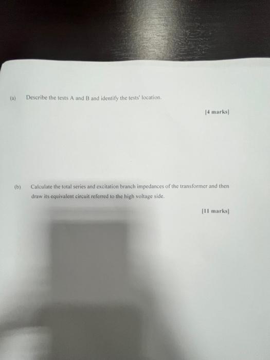 Solved QUESTION 1 (25 MARKS Two tests were performed on a 10 | Chegg.com