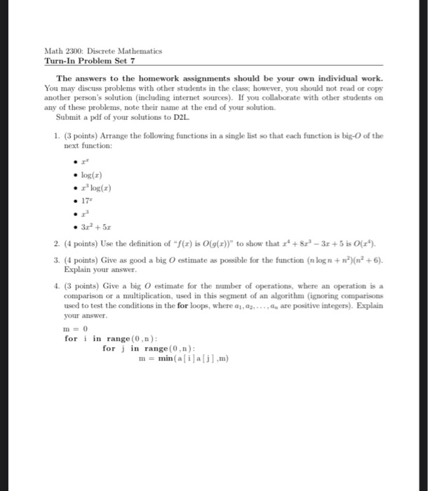 Discrete mathematics problems and solutions pdf