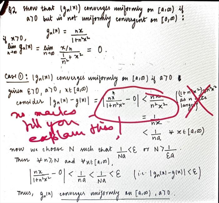 Solved Question from Real Analysis. Can you please improve | Chegg.com