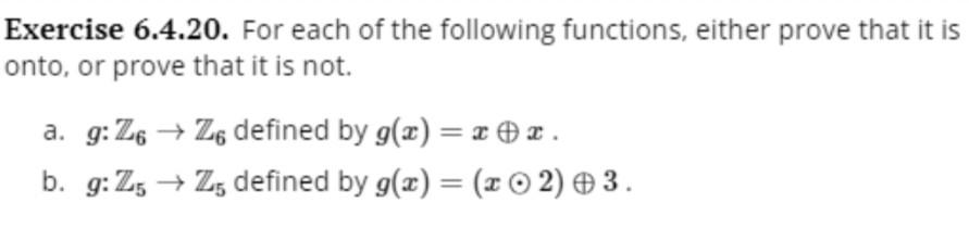 Solved Exercise 6420 For Each Of The Following Functions 9006