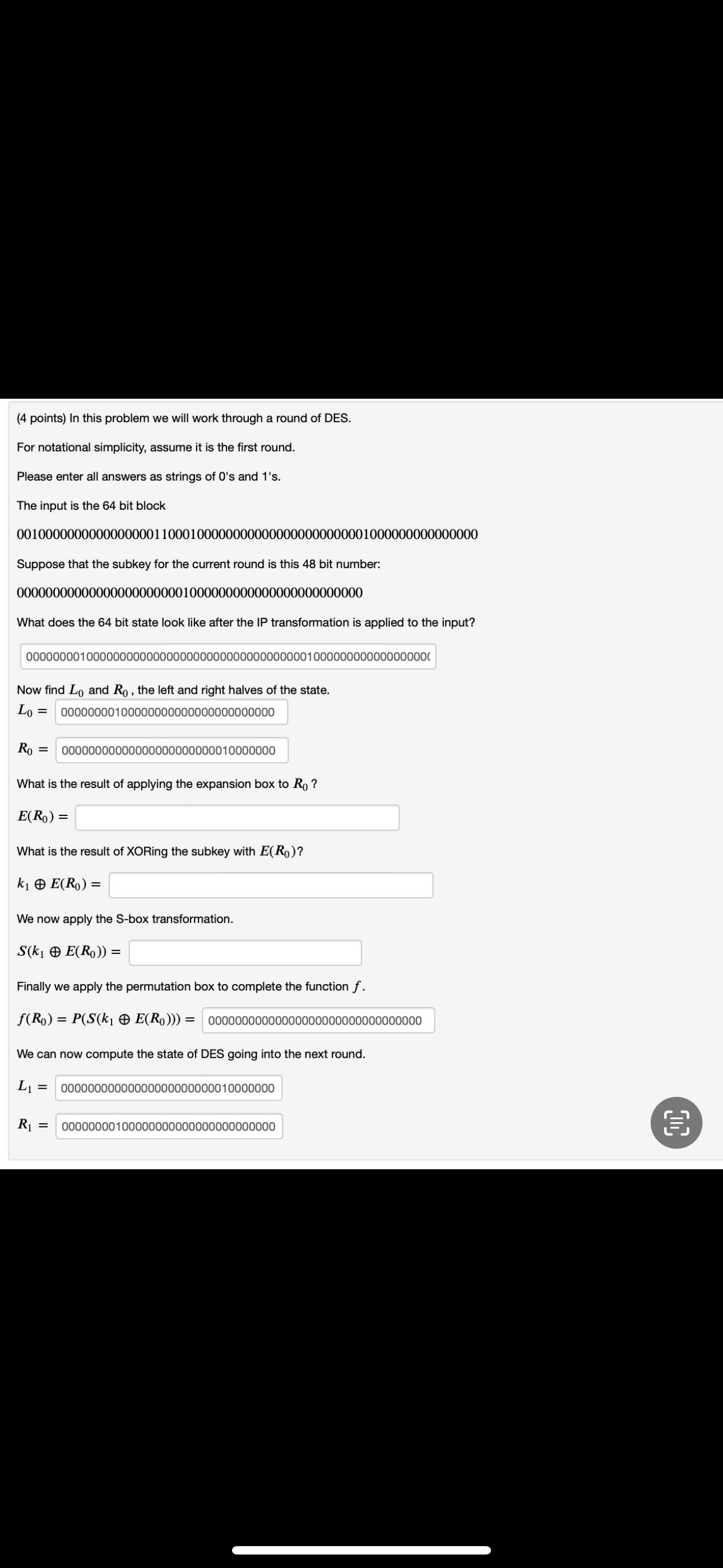 Solved (4 ﻿points) ﻿In this problem we will work through a | Chegg.com