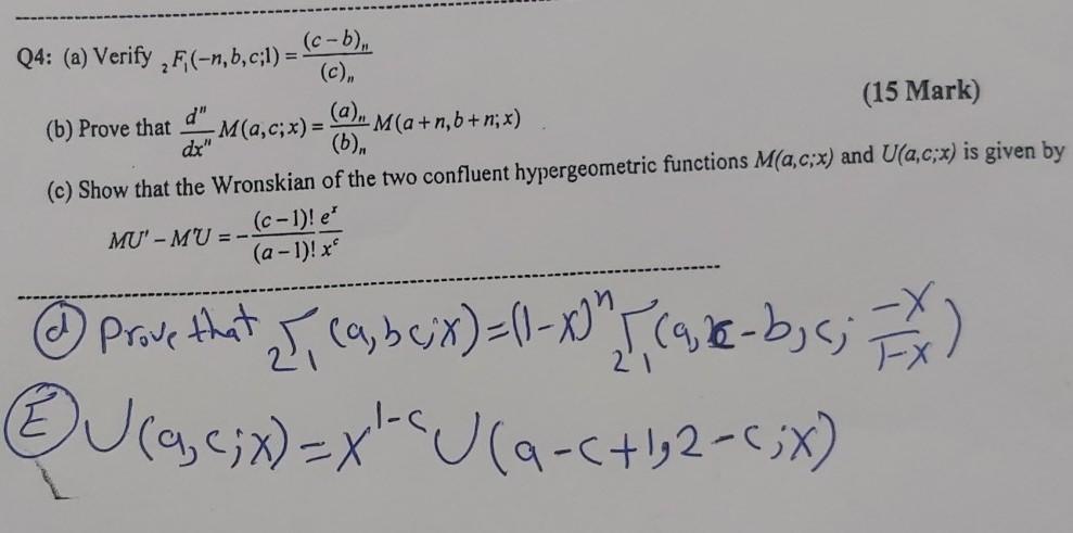 Solved Q4 A Verify D C B F N B C 1 C B Pr Chegg Com