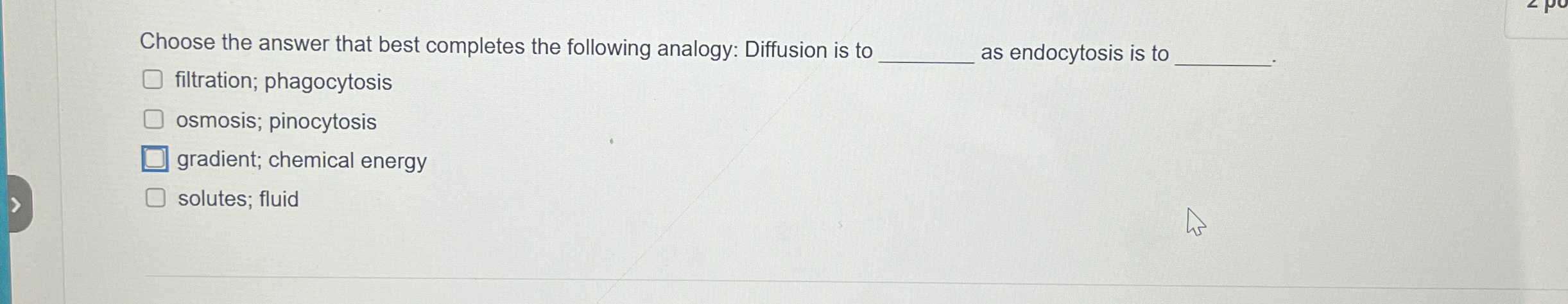 Solved Choose the answer that best completes the following | Chegg.com