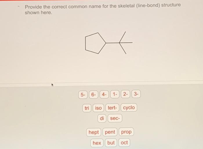 Solved Provide the correct common name for the skeletal | Chegg.com