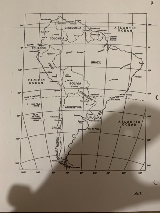 chile latitude and longitude map