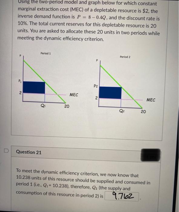 Solved Using the two-period model and graph below for which | Chegg.com