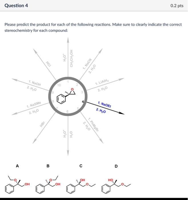 Solved Please predict the product for each of the following | Chegg.com