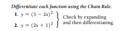 Solved Differentiate each function using the Chain Rule. | Chegg.com