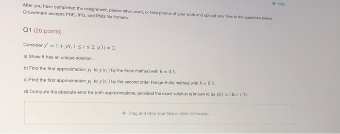 Solved After you have completed the assignment, please save, | Chegg.com