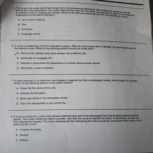 Solved tracheostomy care for a client and suctioning to