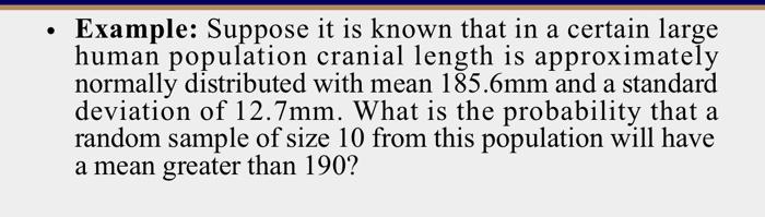 Solved Example: Suppose it is known that in a certain large | Chegg.com