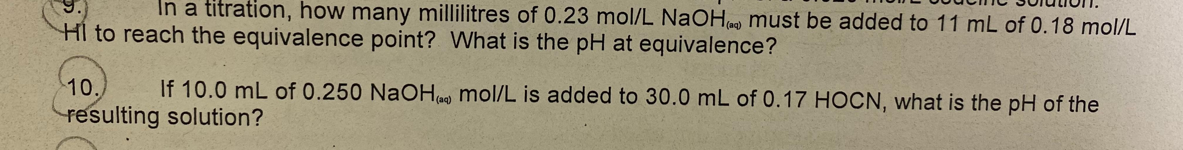 Solved Please solve 9 ﻿and 10 ﻿please | Chegg.com