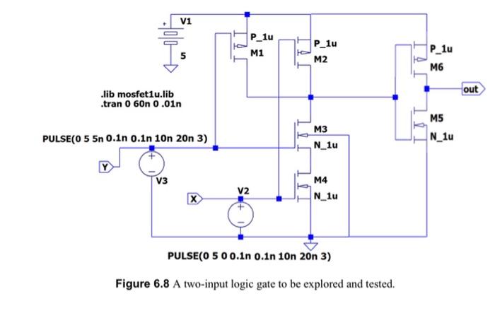 Solved 1. Do an LTspice transient analysis of the circuit | Chegg.com