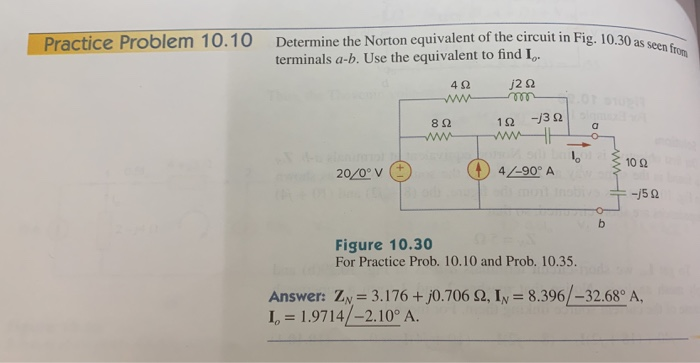 Solved Determine The Norton Equivalent Of The Circuit In | Chegg.com