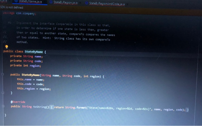 i thought i was a good java developer — then my code... This is done in java. i provided some code. could | Chegg.com