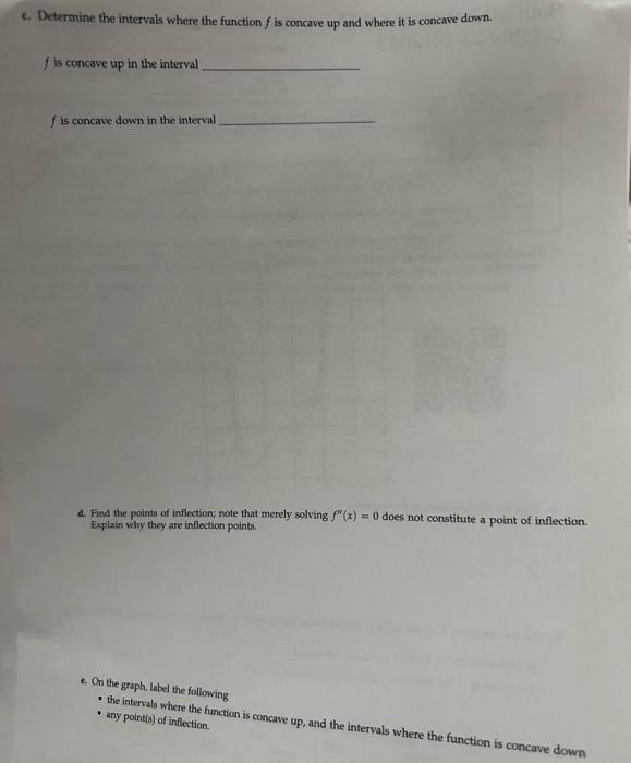Solved 1. [DA4a] Consider the function f(x)=x4−2x3 defined | Chegg.com