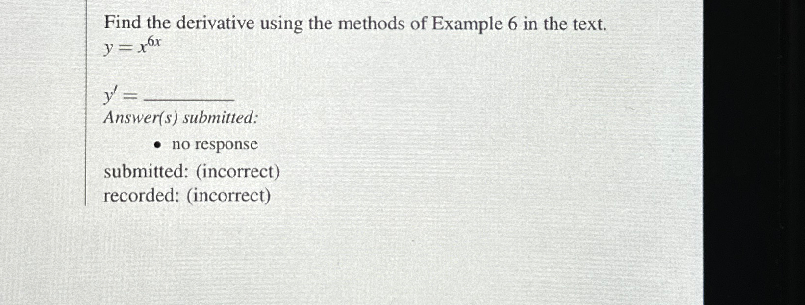 Solved Find the derivative using the methods of Example 6 | Chegg.com