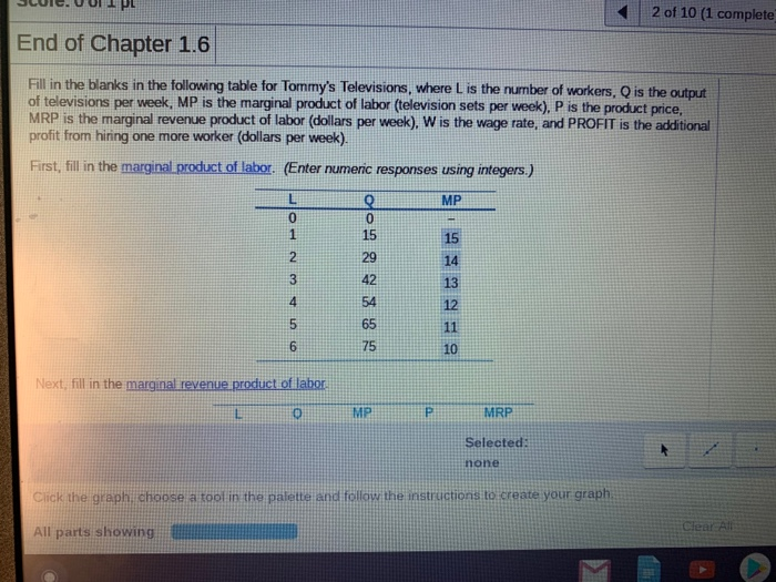 Solved Jc Un Pl 2 Of 10 1 Complete End Of Chapter 1 6 Chegg Com