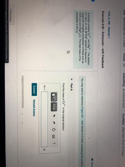Solved Due Wednesday by 11:59pm Points 23 Submitting an | Chegg.com