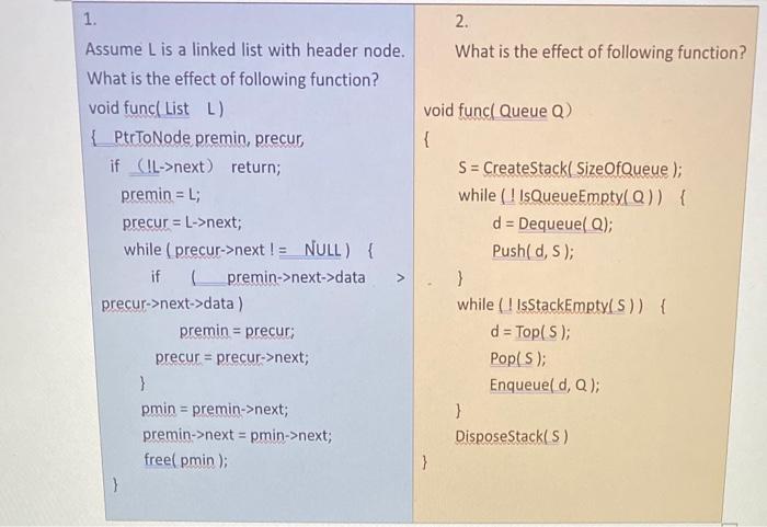 Solved in c programming languageWhat is the effect of the | Chegg.com