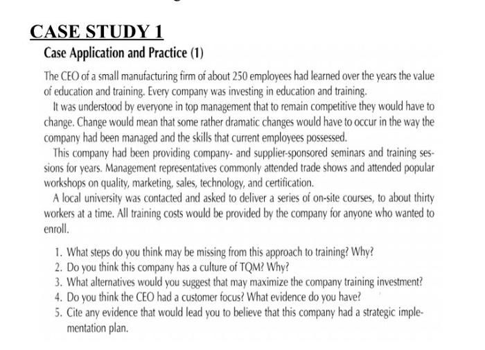 a company is planning to enhance case study