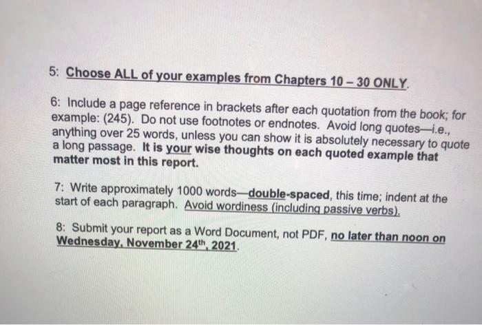 North Star Over My Shoulder: Instruction-Checklist | Chegg.com