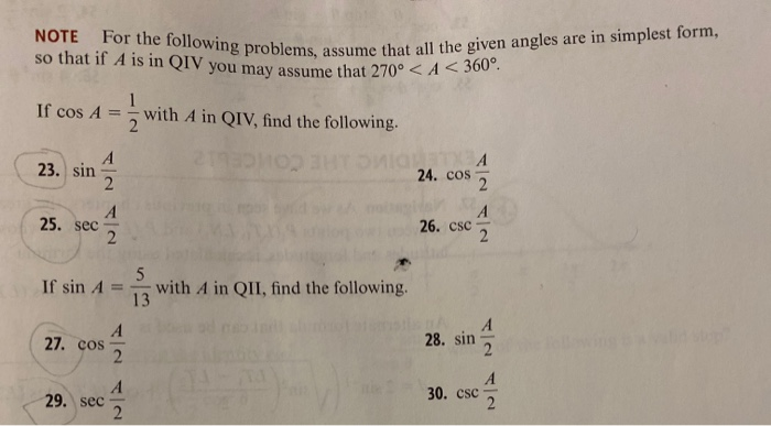 Solved Number 24 and 29 need most help but if you can show | Chegg.com
