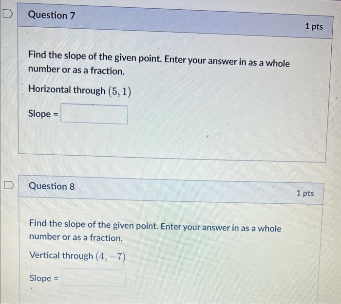 solved-find-the-slope-of-the-given-point-enter-your-answer-chegg