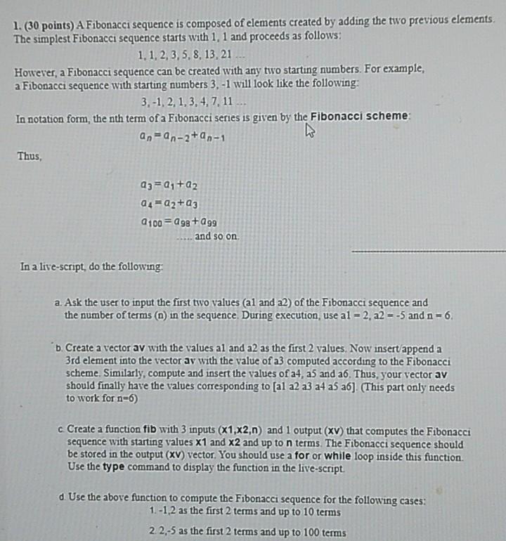 Solved please show code in Matlab on how to work the problem | Chegg.com