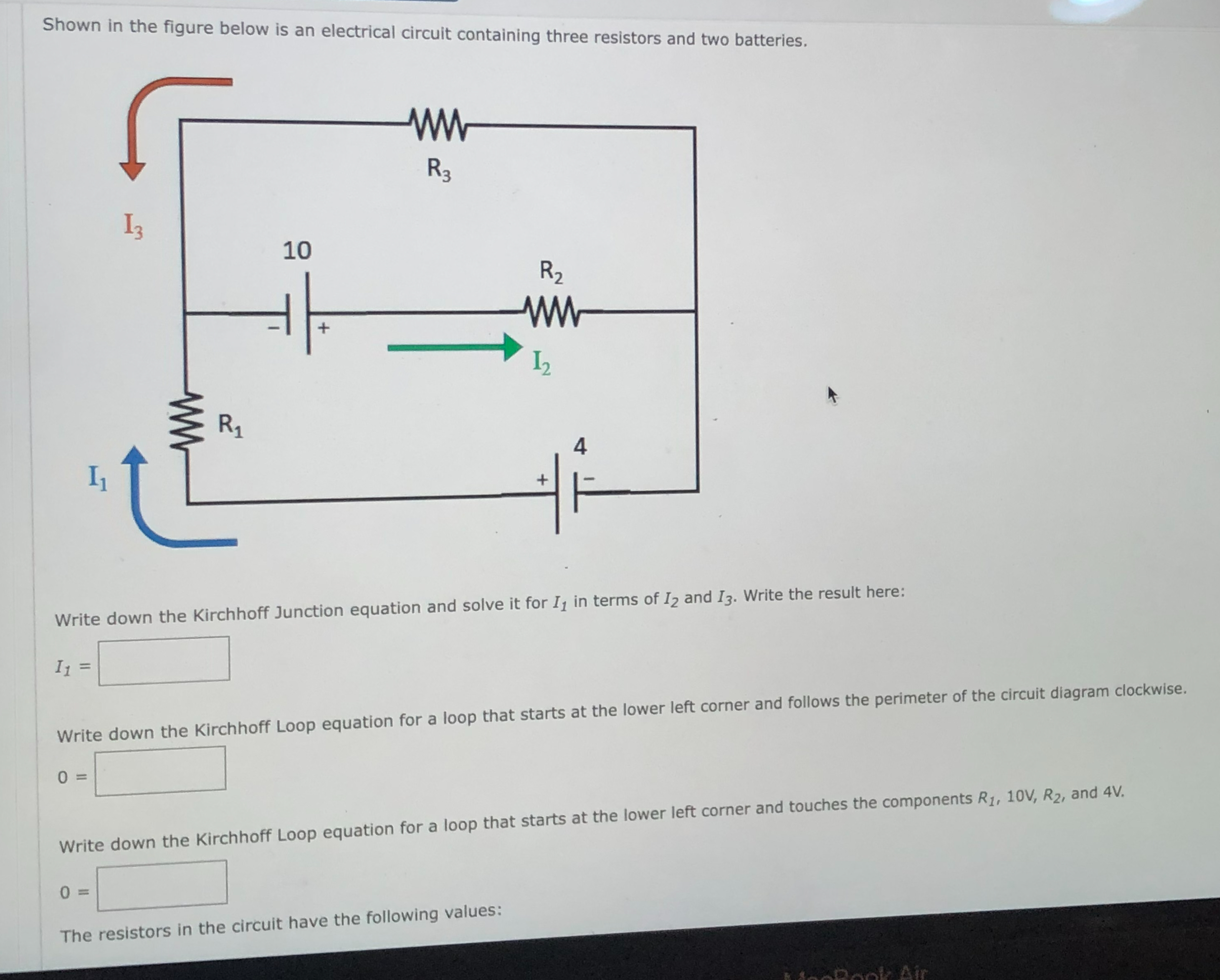 Solved Shown in the figure below is an electrical circuit | Chegg.com