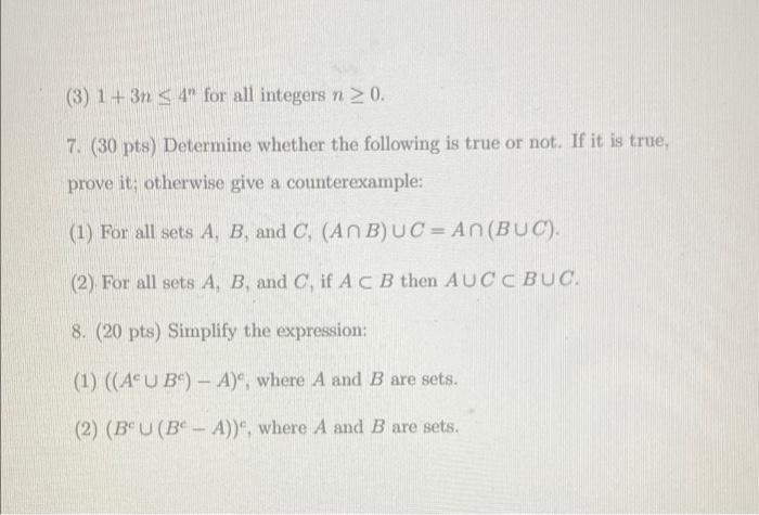 Solved if you could answer all of them i will be sure to | Chegg.com
