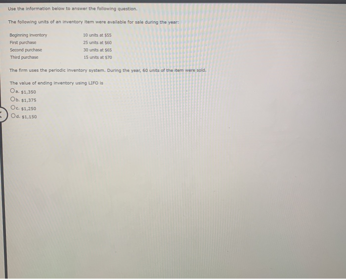 Addison, Inc. uses a perpetual inventory system. The