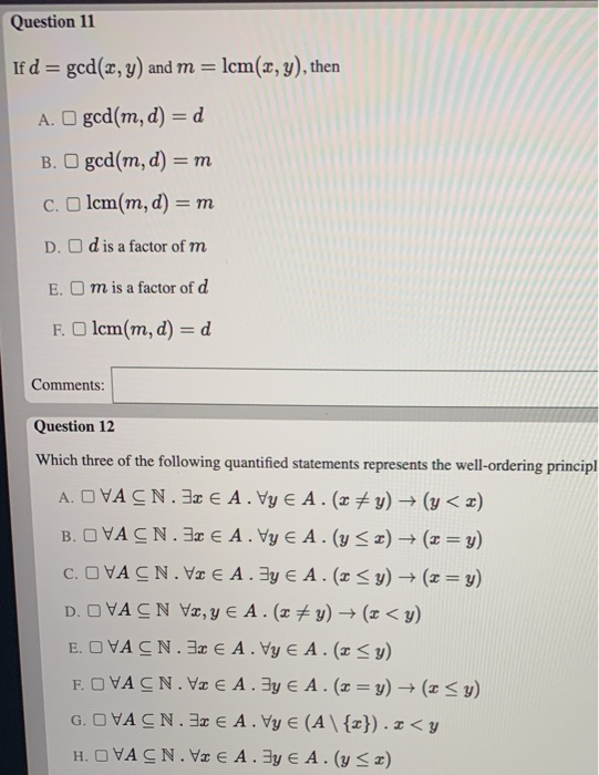 Solved 14 Multiple Choice Please Be Sure Of Your Answers Chegg Com